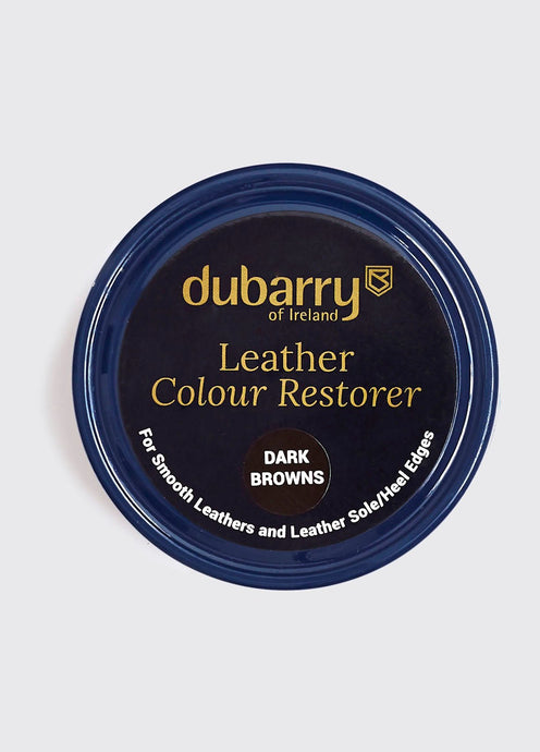 Leather color restorer