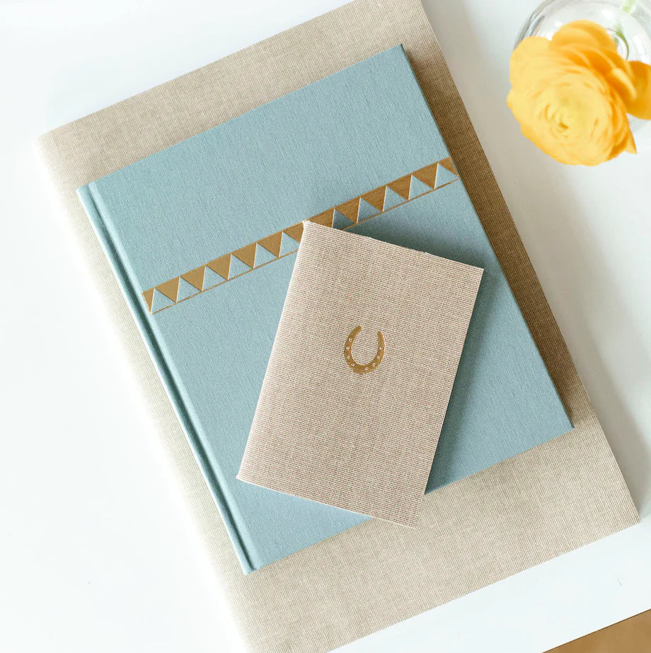 Bookbinders Notebook - Yellow & Gold