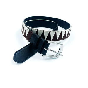 Cuir Noir/Satin Blackcoffee et Ivoire